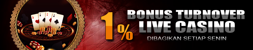 BONUS TURNOVER CASINO 1%